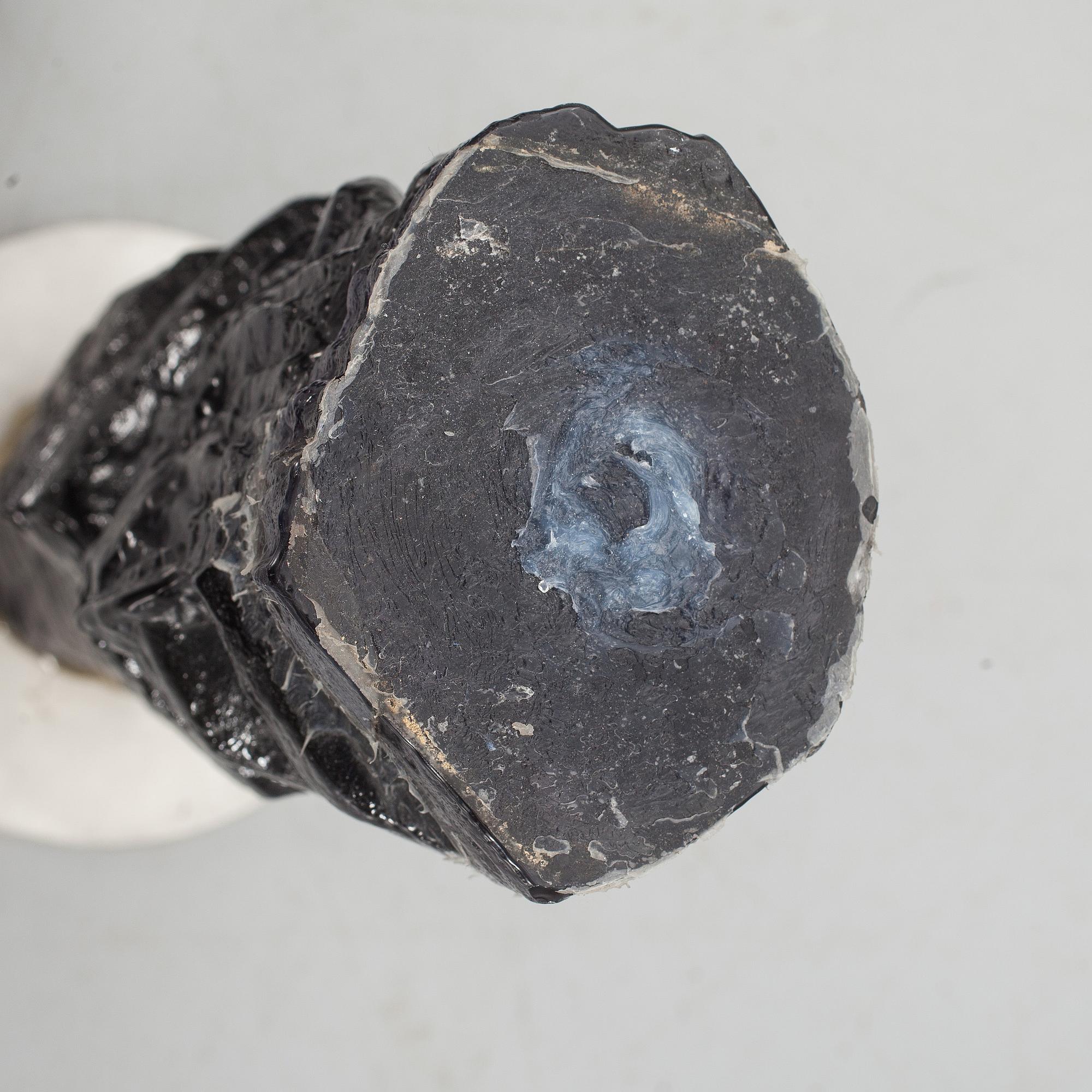 SKULPTUR, glas, Edvin Öhrström, signerad och numrerad 1/9. Utförd 1967.