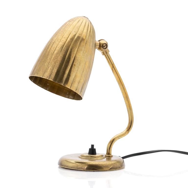 Harald Notini, Table lamp, model “15470”, Arvid Böhlmarks Lampfabrik, Stockholm, 1940s.