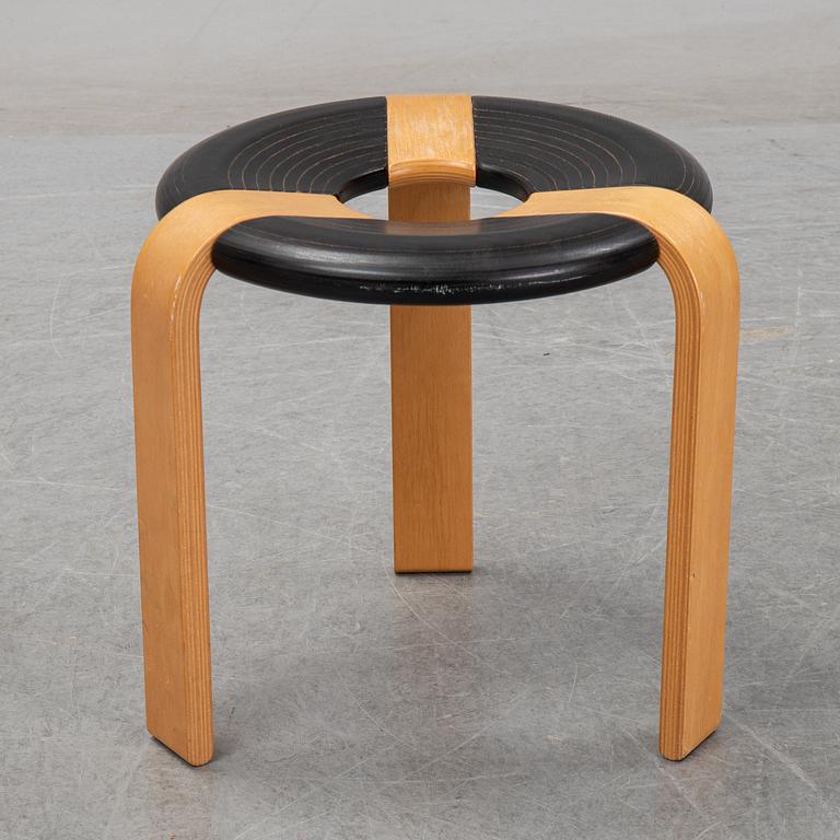 Rud Thygesen & Johnny Sørensen, a beech bentwood stool, Magnus Olesen, Durup, Denmark.