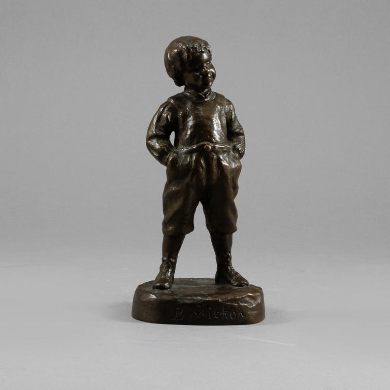 LENA BÖRJESON, skulptur, brons, signerad.