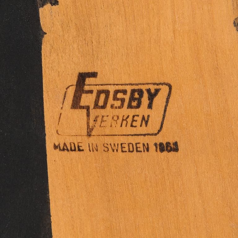 Ilmari Tapiovaara, stolar, 3 st, "Fanett", Edsby verken, 1950/60-tal.