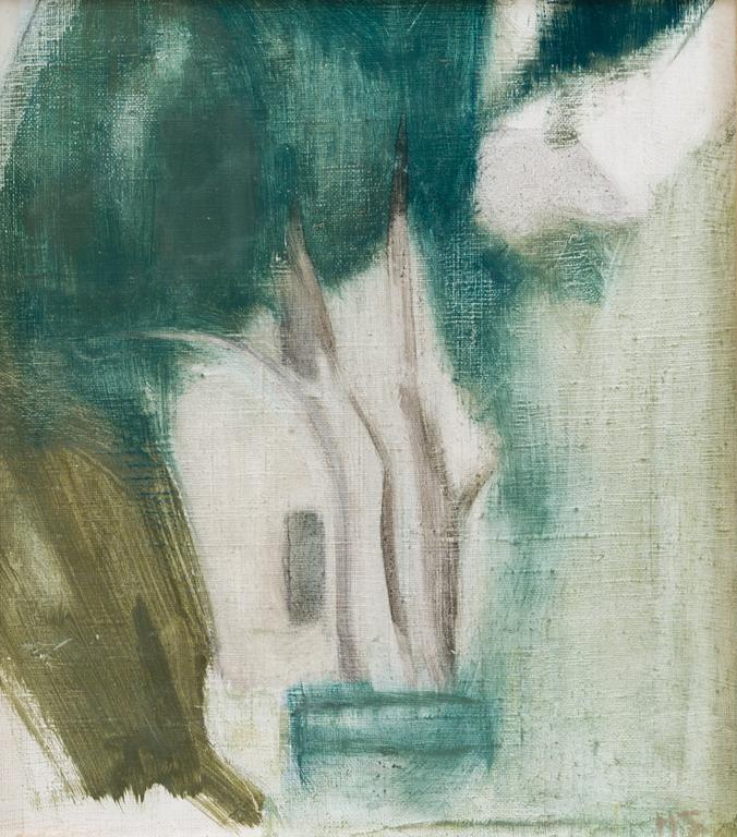 HELENE SCHJERFBECK,  "MIN ARBETSBÄNK, STUDIE", 1926.