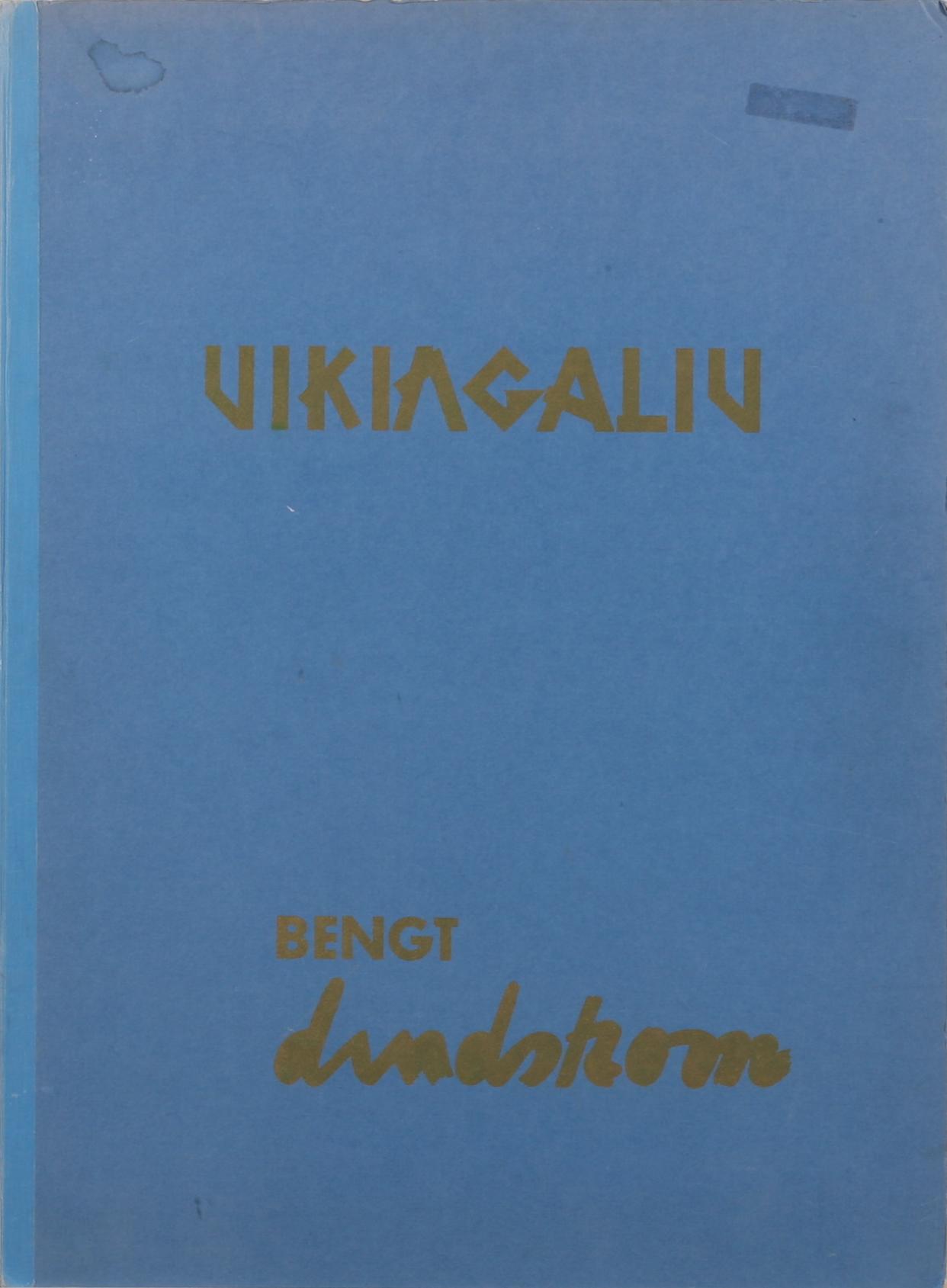 BENGT LINDSTRÖM, mapp med 5 litografier "Vikingaliv", sign o numr 21/200.