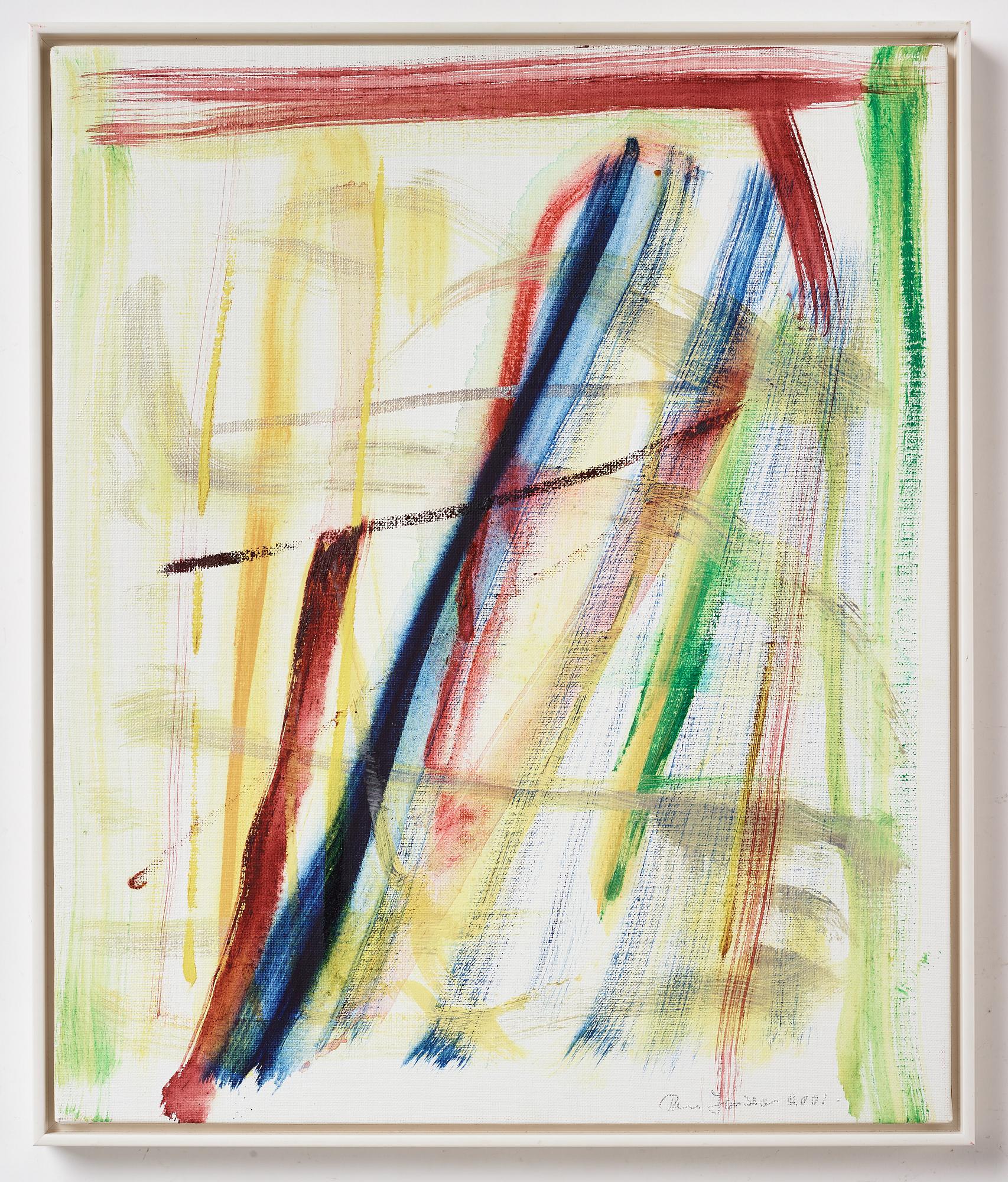 RUNE JANSSON, oil on canvas, signed and dated 2001.