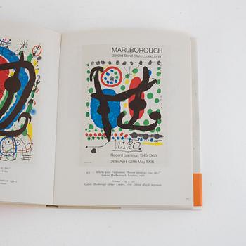 Böcker, 3 st, "Miró Lithographe" Maeght Editeur, III., V. & VI, Paris, Frankrike, 1964-81.