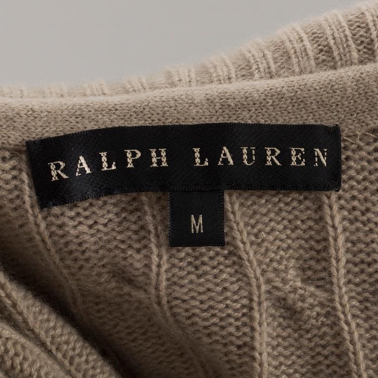 3 RALPH LAUREN SWEATERS.