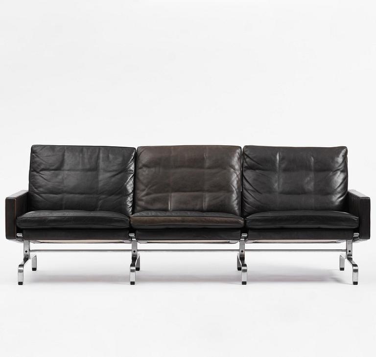 Poul Kjaerholm, a model PK31 sofa, Fritz Hansen, Denmark 2007.