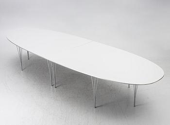 Bruno Mathsson, & Piet Hein, conference table, "Superellipse", Fritz Hansen, Denmark.