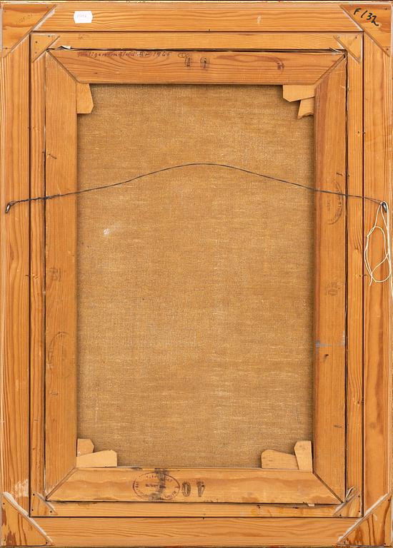 OWE ZERGE, a signed oilpainting on canvas.