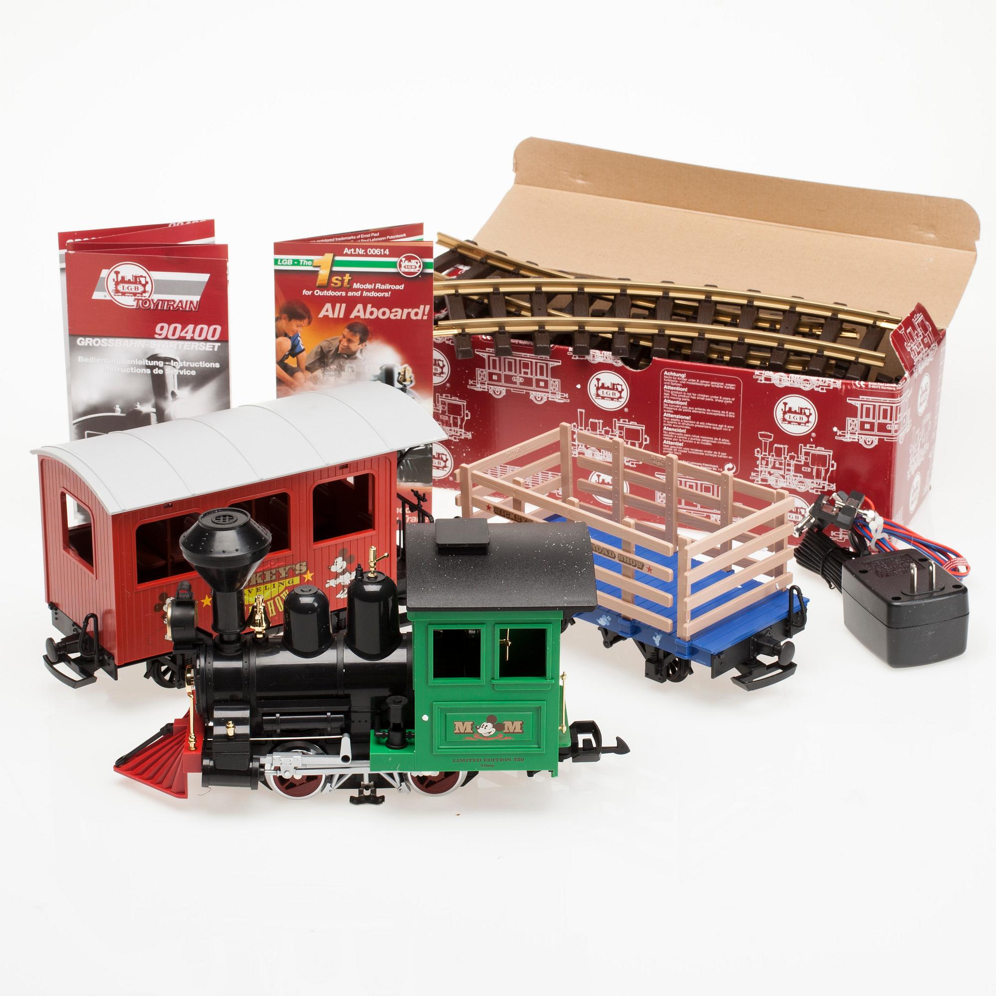 TÅGBANA, Lehman Gross Bahn LGB, märkt Disney Limited Edition 750, 2000-tal.