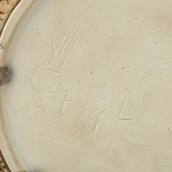 Stig Lindberg, a large stoneware jar, Gustavsberg studio 1970.