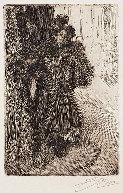 Anders Zorn, "Natteffekt II".