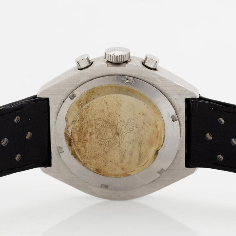 Omega, Seamaster, kronograf, "Flat Jedi", ca 1970.