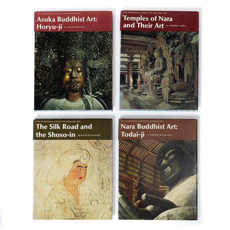 En samlares bibliotek del 2, "Heibonsha Survey of Japanse Art" (31 volymer).