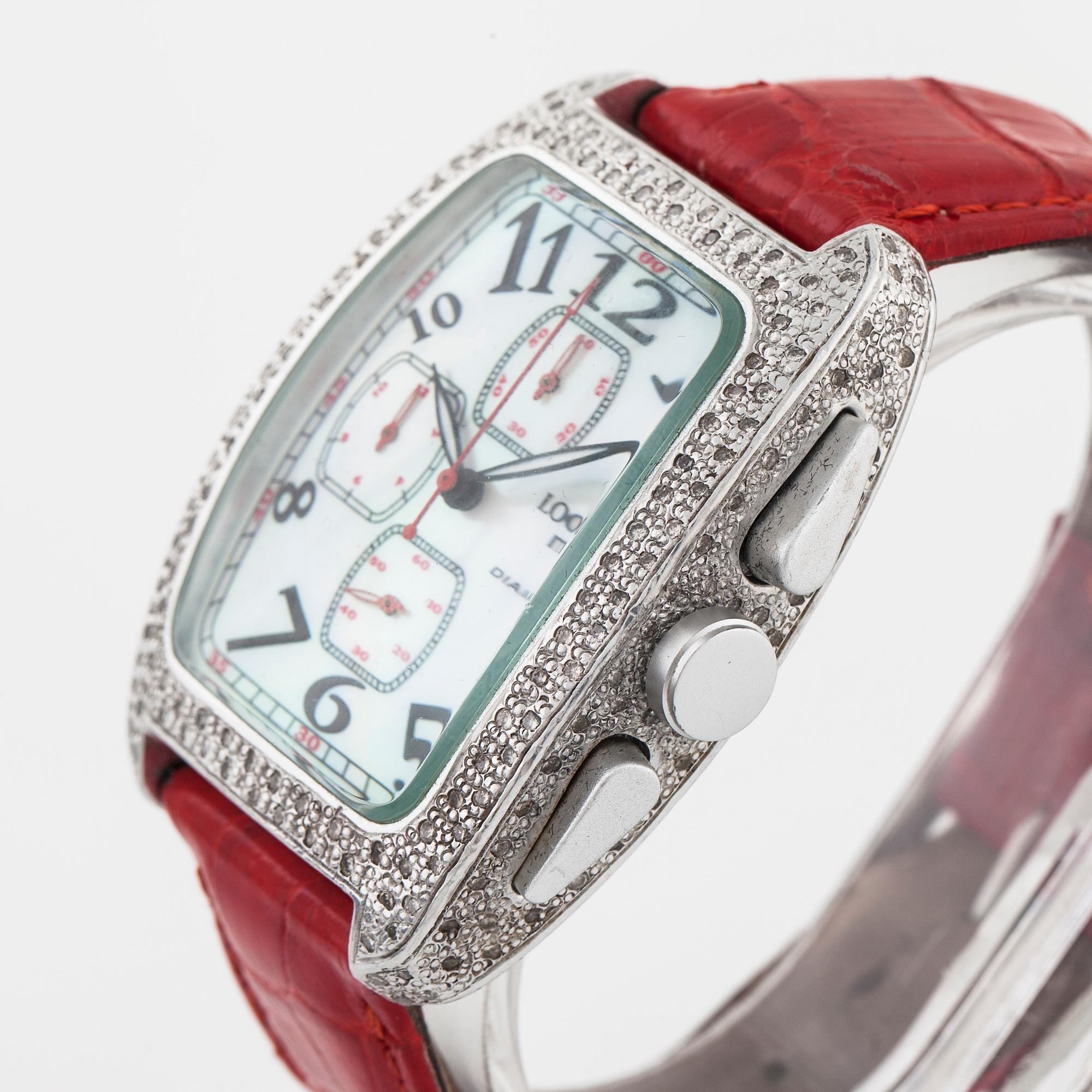 WRISTWATCH Diamond by Locman Italy 29 x 34 mm 40 x 49 mm Bukowskis