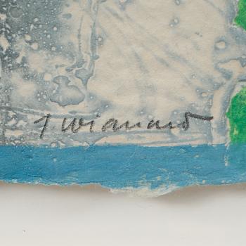 JAMES COIGNARD, carborundumetsning, signerad och numrerad 67/90.