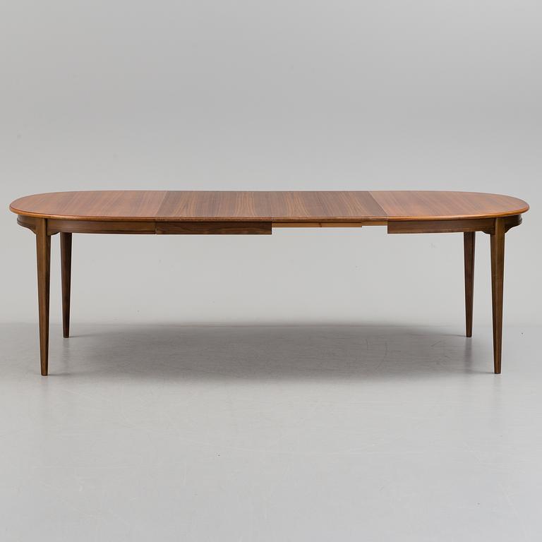 MATSALSBORD med STOLAR, fyra stycken, 1960-tal.