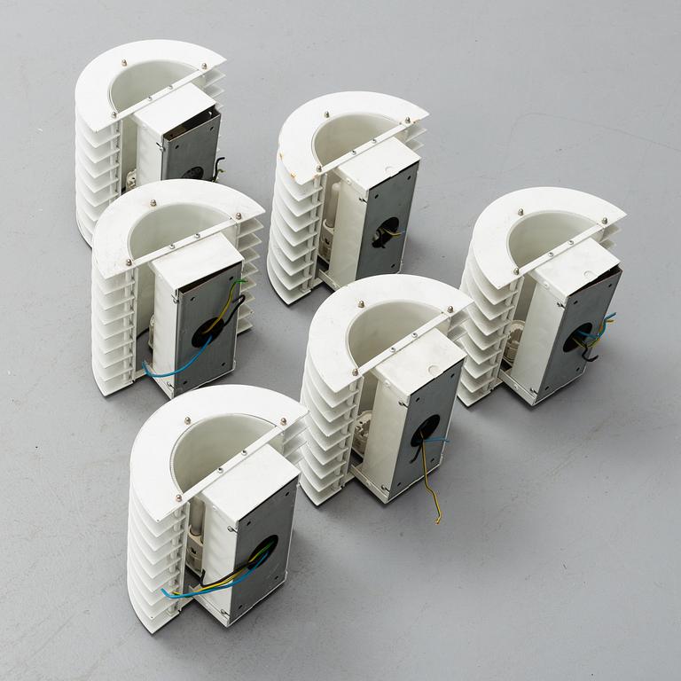 Six wall lights from Boréns.