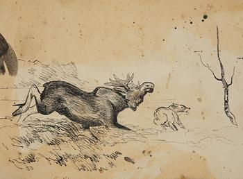 Bruno Liljefors, Bear family.