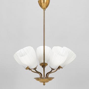 A mid-20th century chandelier for Saariston Valaisin.