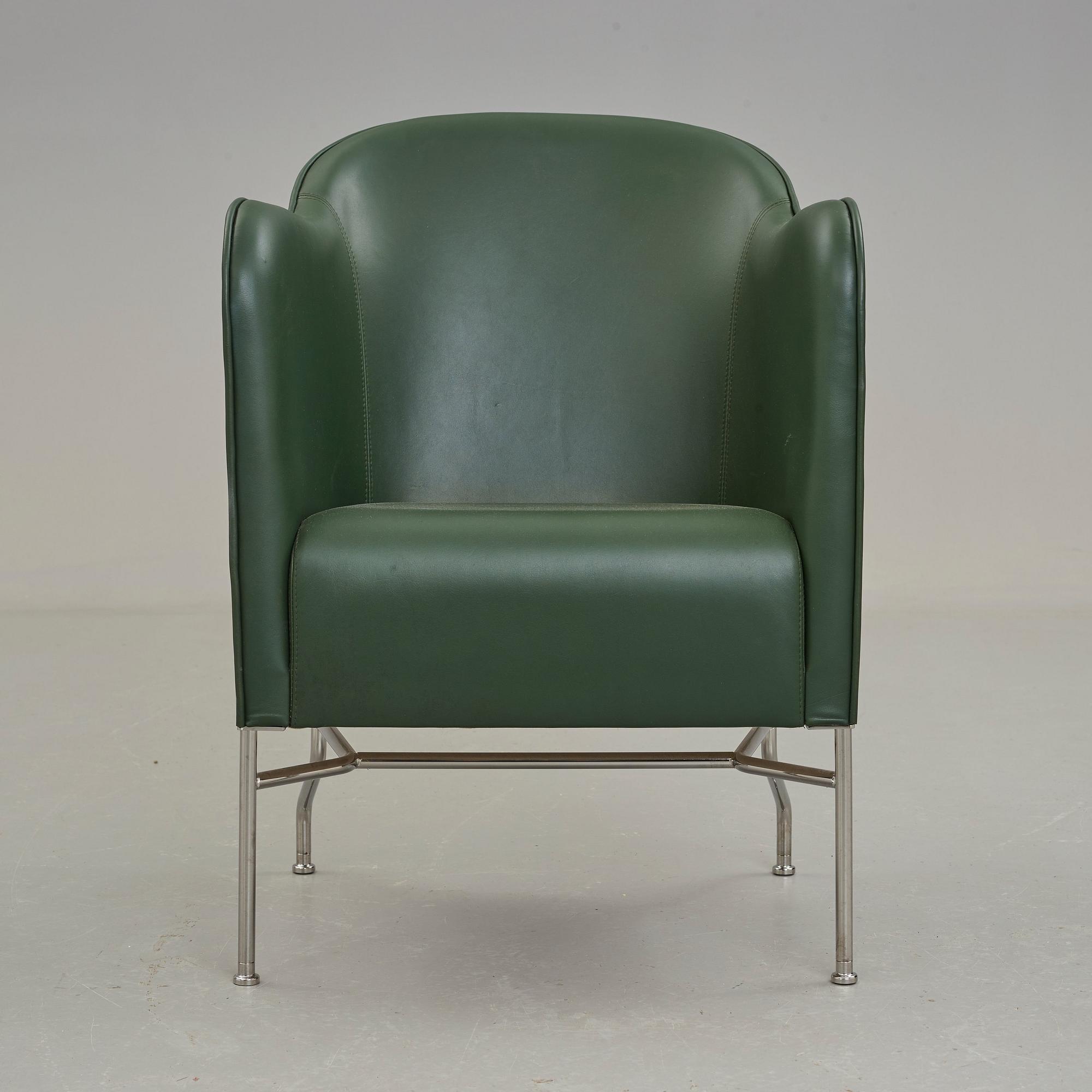 Mats Theselius, a "Star" easy chair for Källemo Sweden, 2009.