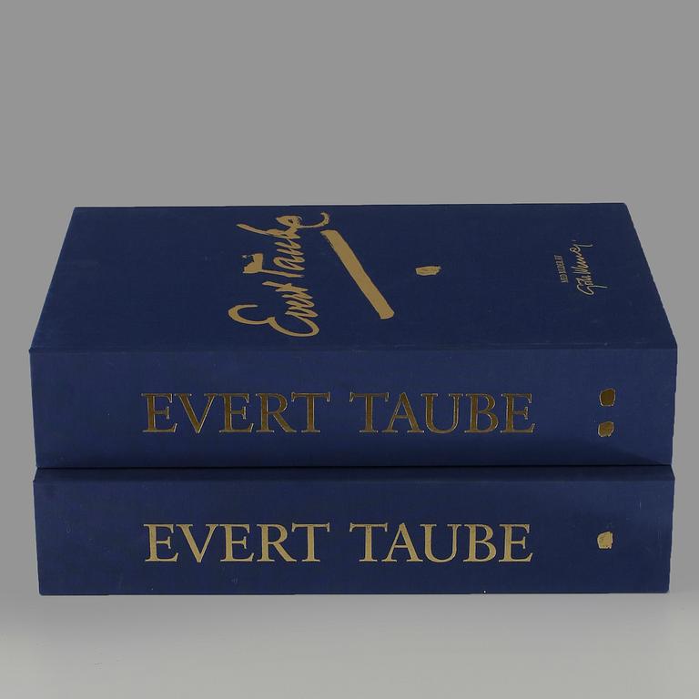 GÖSTA WERNER, 2 kassetter med 61 signerade färglitografier.