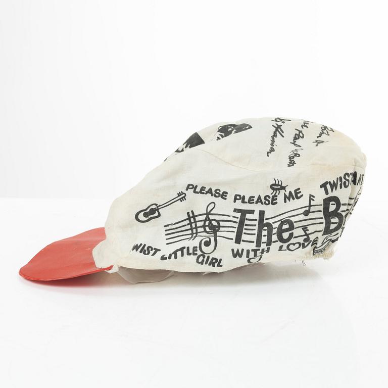 The Beatles, "Sto-Rose"-jockey hatt, NEMS Enterprises, England, 1960-tal.