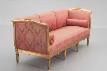 SOFFA, Gustaviansk stil. 1900-tal.