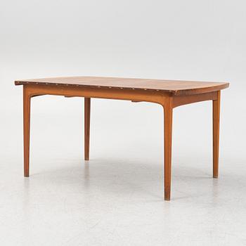 Yngvar Sandström, a teak-veneered dining table, Sweden, 1950's/60's.