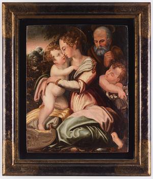 Giorgio Vasari, circle of, The Holy Family.