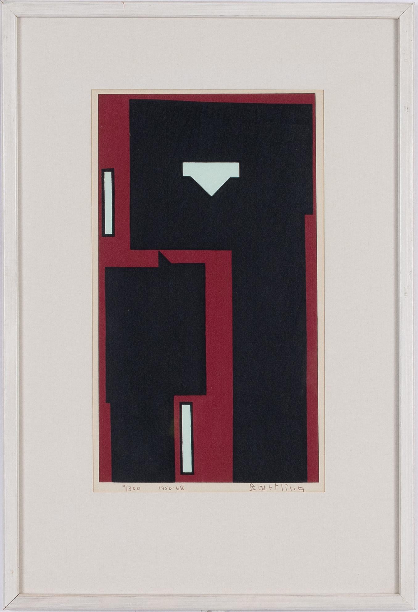 Olle Bærtling, "Égypte - formes noires dans le rouge" .