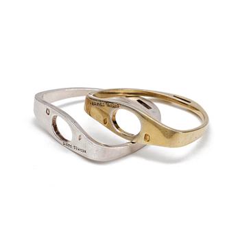 HERMÈS, a pair of serviette rings.