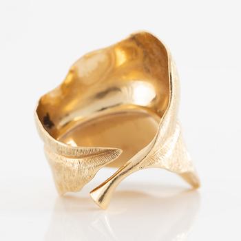 Ole Lynggaard, ring, "Leaf", 18K gold.