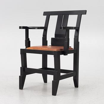 John Kandell, a 'Solitär' armchair, Källemo AB, Värnamoend of the 20th century.