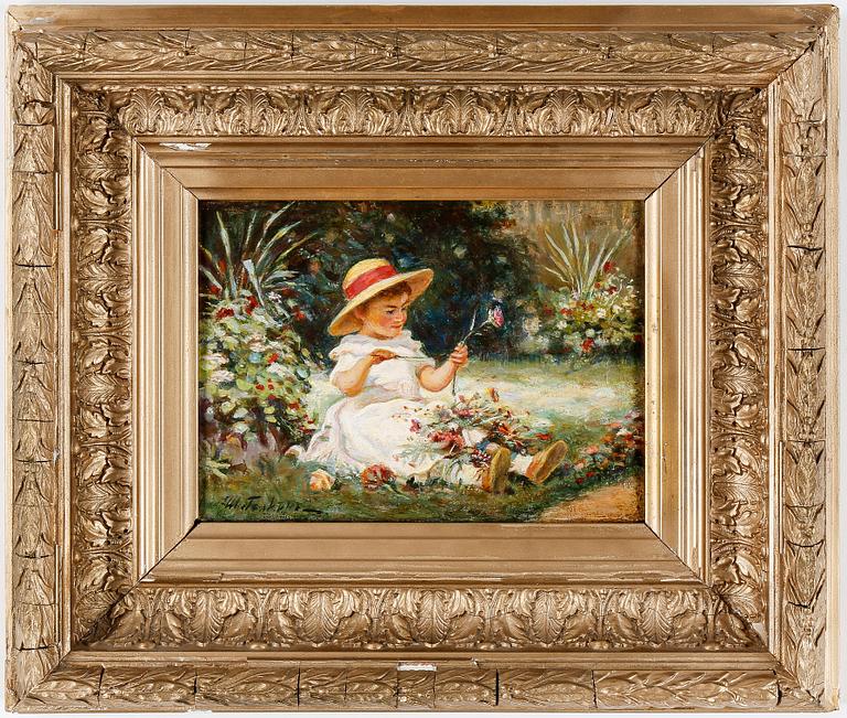 ILJA GALKIN, olja på duk, signerad.