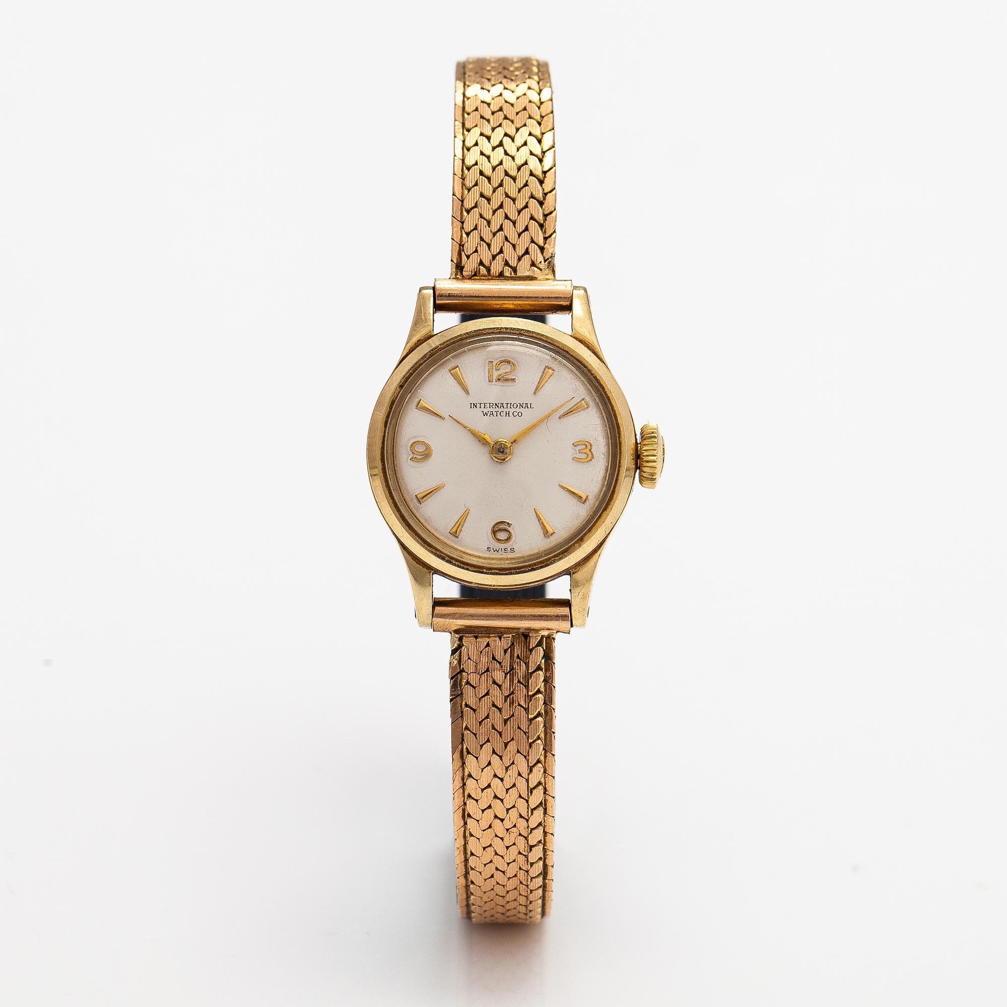 International Watch Co,/IWC, rannekello, 21 mm.