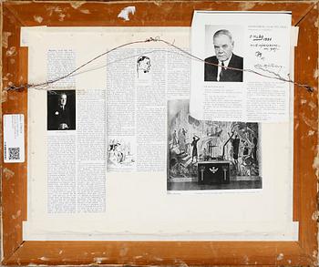 OLLE HJORTZBERG, gouache, signerad och daterad 1931.