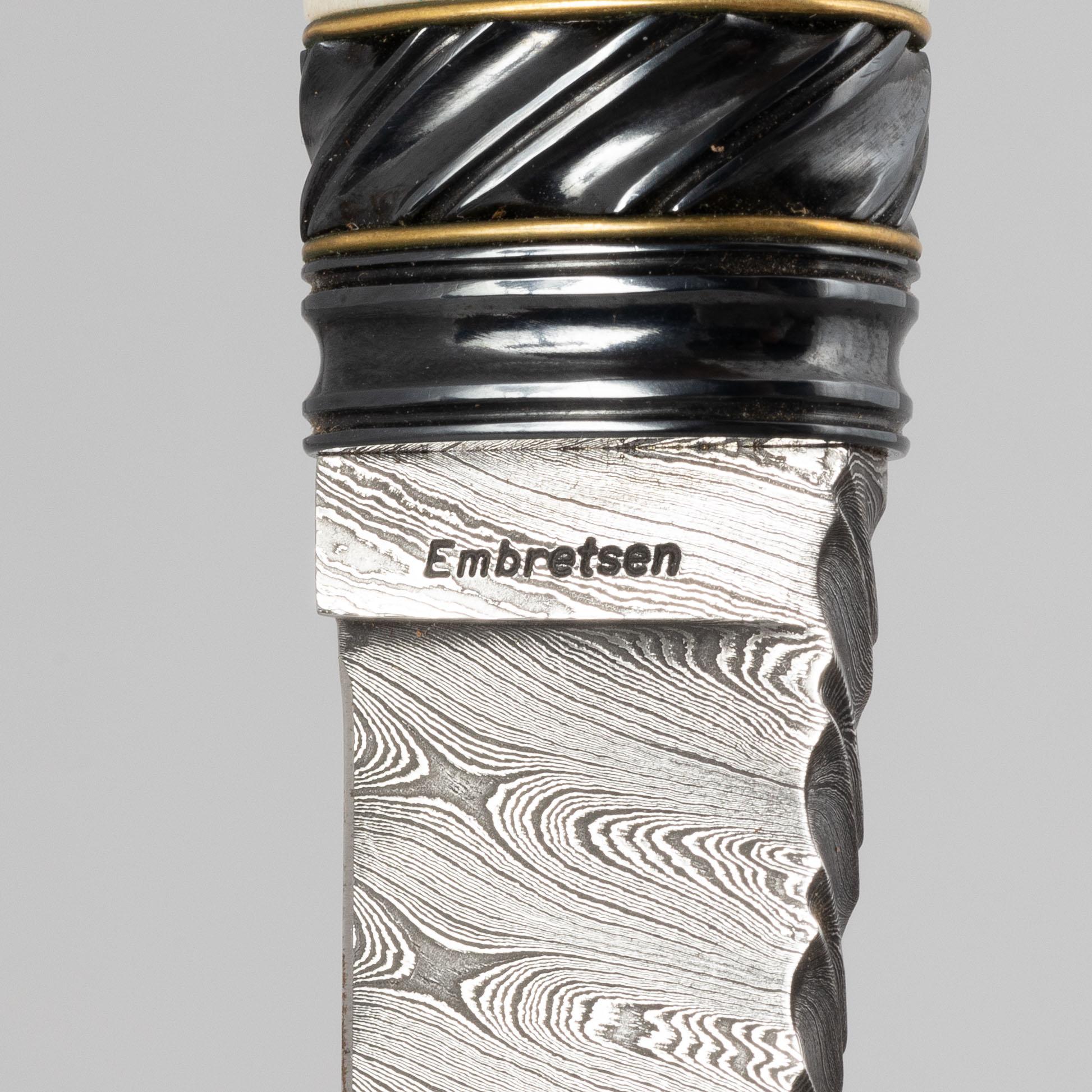 Kaj Embertsén, knife, Edsbyn.