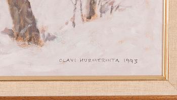 OLAVI HURMERINTA, olja på duk, signerad och daterad 1993.