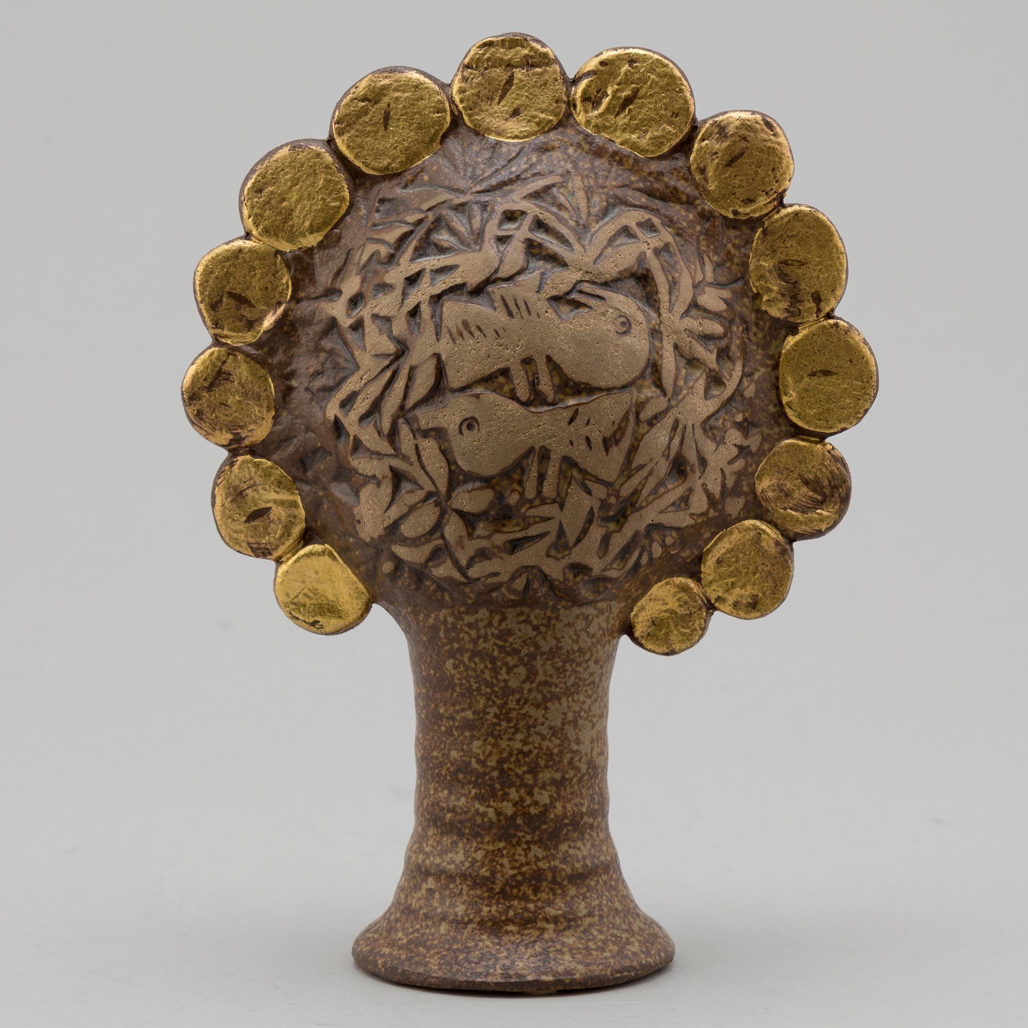 リサラーソン Lisa Larson 黄金の木 Golden Tree Lisa Larson Golden Tree | Pottery from Gustavsberg