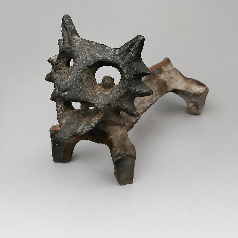 ELDHUND, gjutjärn, "Räven", Olle Hermansson, Husqvarna, 1960-tal.