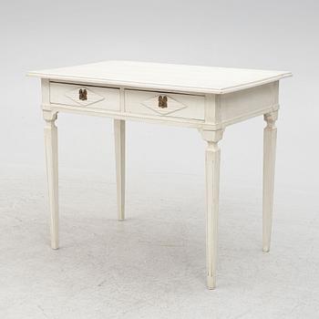 A Gustavian style desk, early 20th Century.