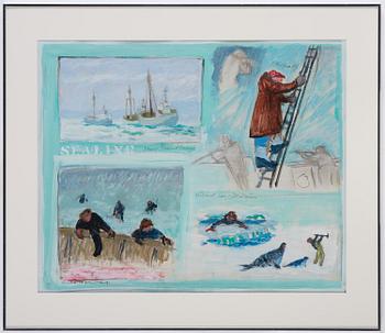 Gösta Werner, "Sälfångst".