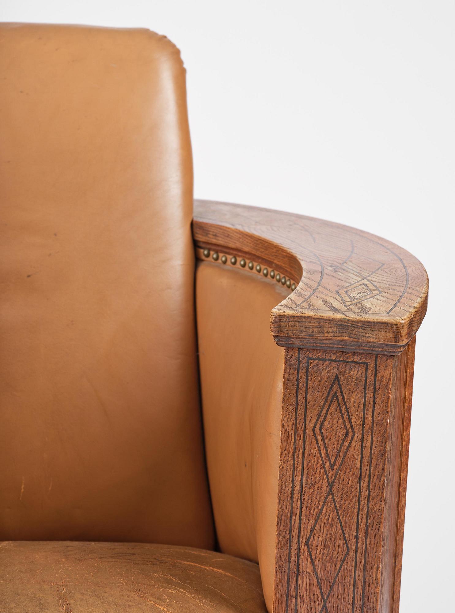 Fåtöljer, ett par, 1920-tal.