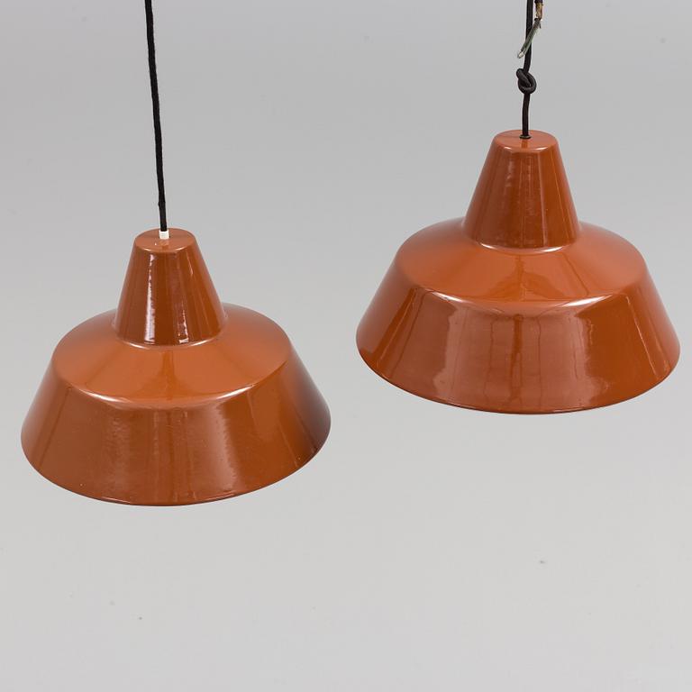 LOUIS POULSEN, a pair of ceiling lamps.