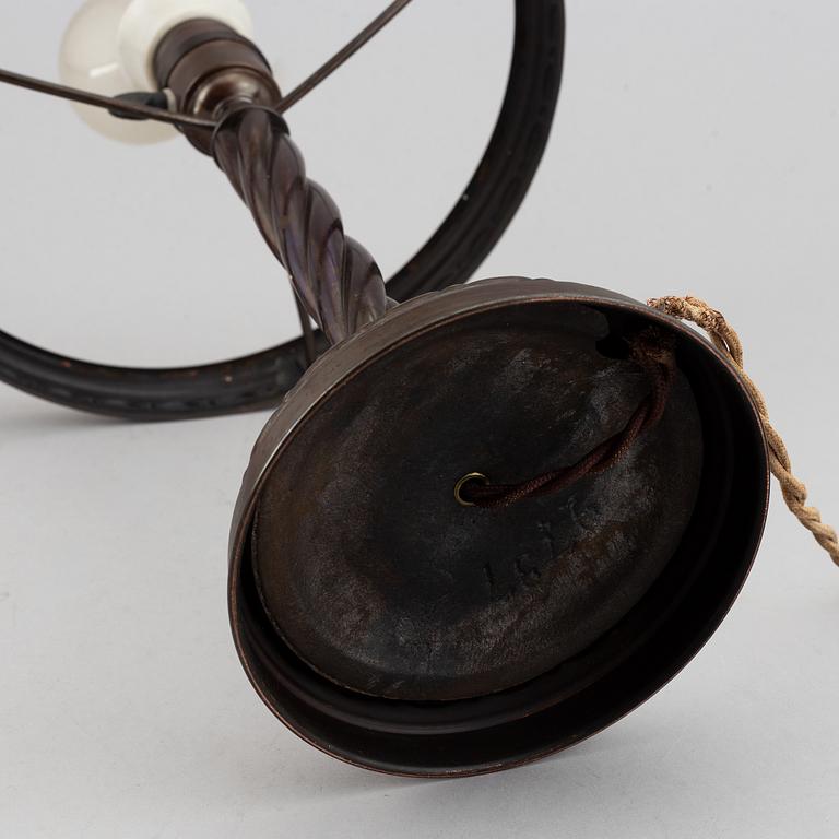 a 1920's table lamp.