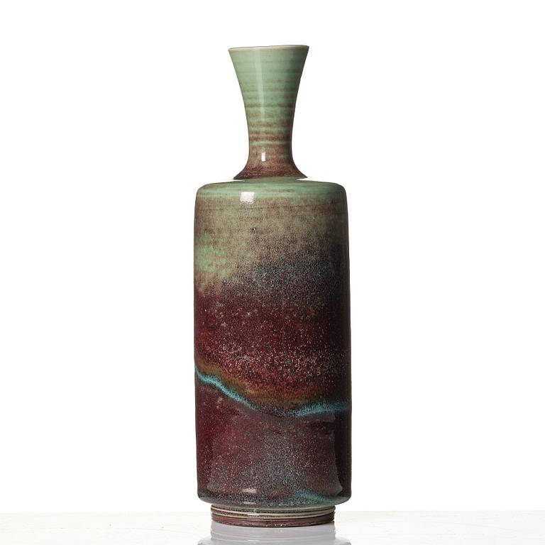 Berndt Friberg, a stoneware vase, Gustavsberg studio, Sweden 1979.