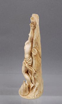 SKULPTUR, ben, mellaneuropa, 1800/1900-tal.