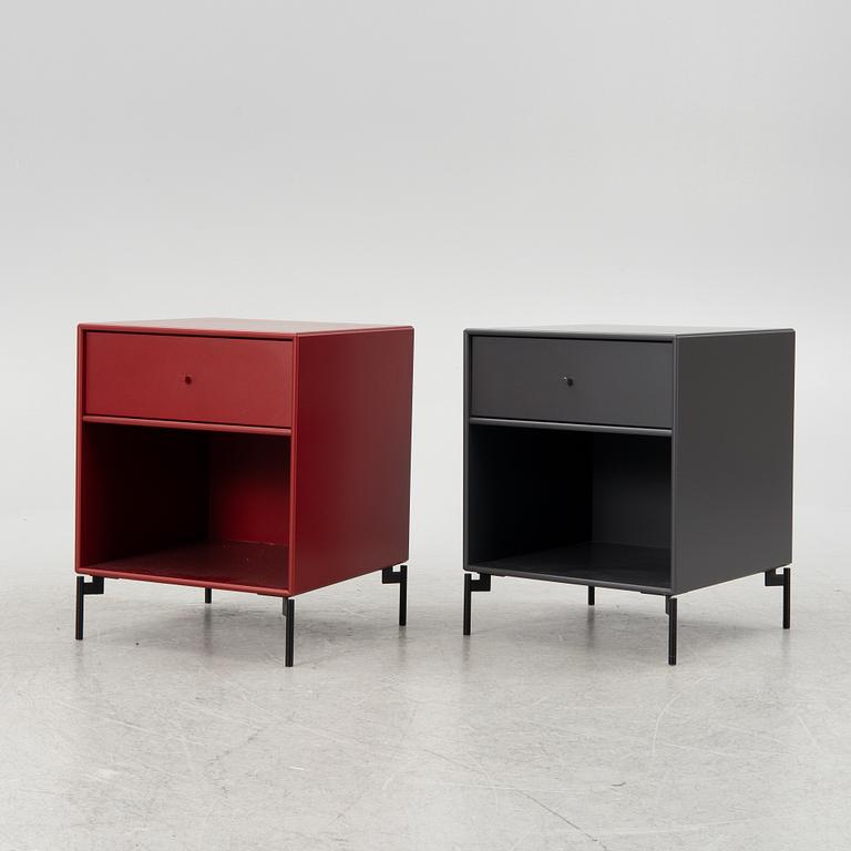 Peter J Lassen, bedside tables, 1 + 1, "Dream", Montana, Denmark, contemporary.