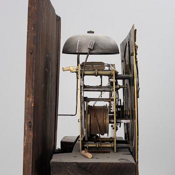 Longcase clock, mid 18th century, by Jonathan Lees, Bury, (c. 1730-1785).